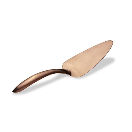 Bon Chef Ez Use Banquet Pastry Server W/Hollow Cool Handle 10-1/4" - Rose Gold Matte 9465RGM